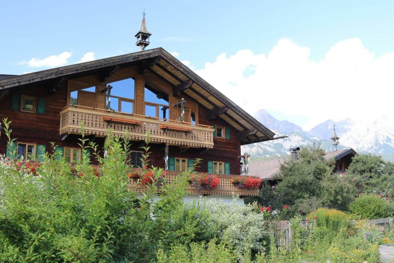 Apartament Biobauernhof Jagglhof Saalfelden Zewnętrze zdjęcie