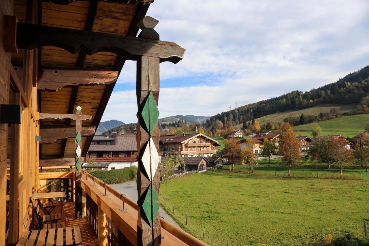 Apartament Biobauernhof Jagglhof Saalfelden Zewnętrze zdjęcie